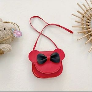 Red Minny Mouse Inspired Hand Bag: